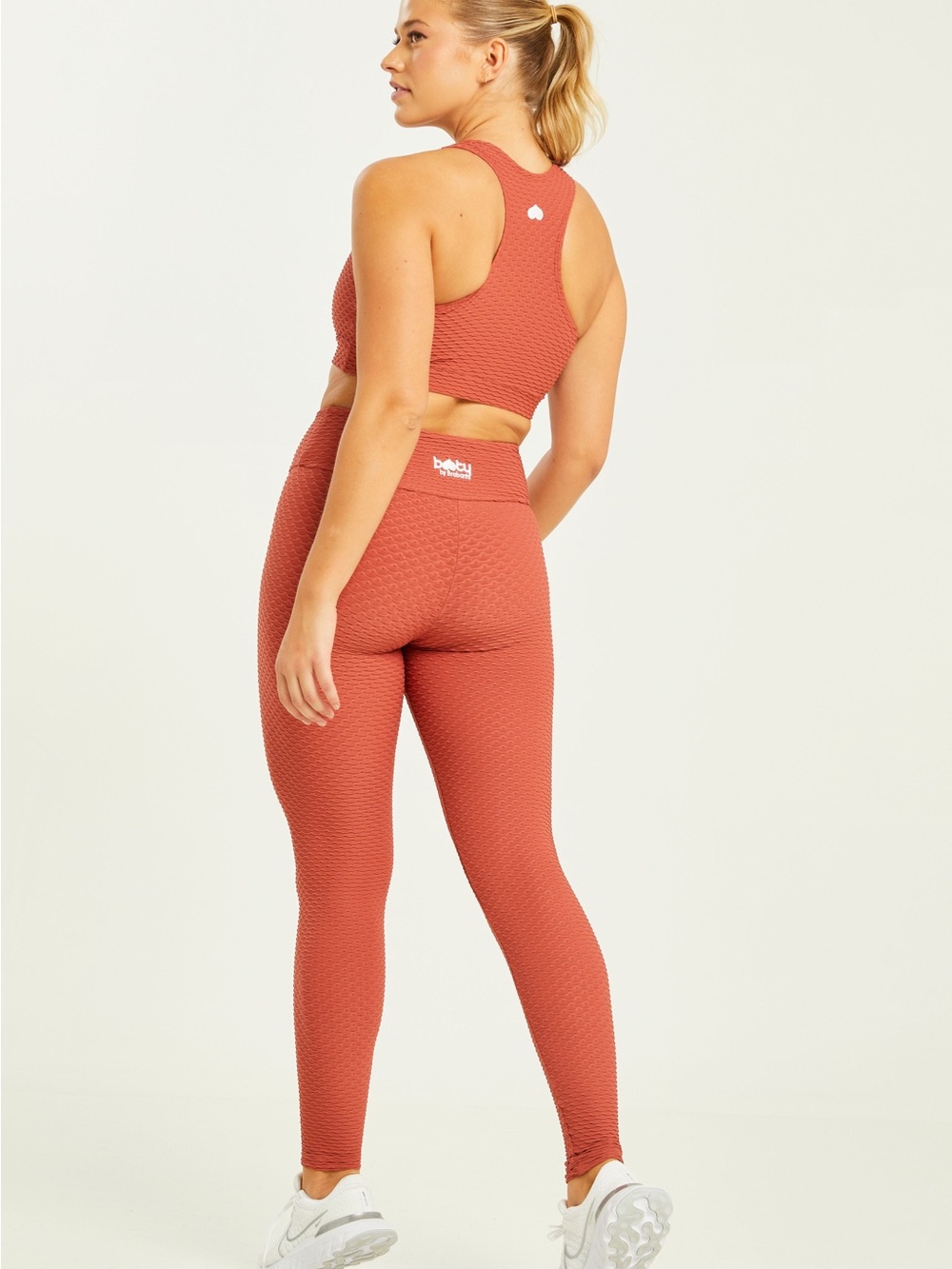 Booty by Brabants Terracotta Women’s Croco Skin Leggings - one size